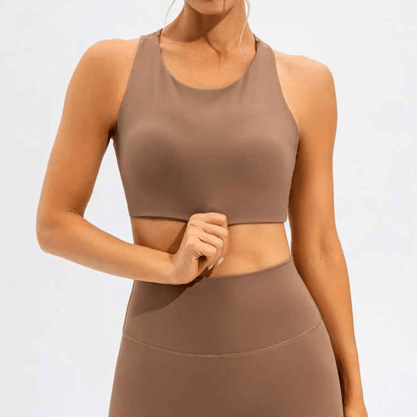 Brassiere sport femme antichoc protection multidirectionnelle maintien optimal confort