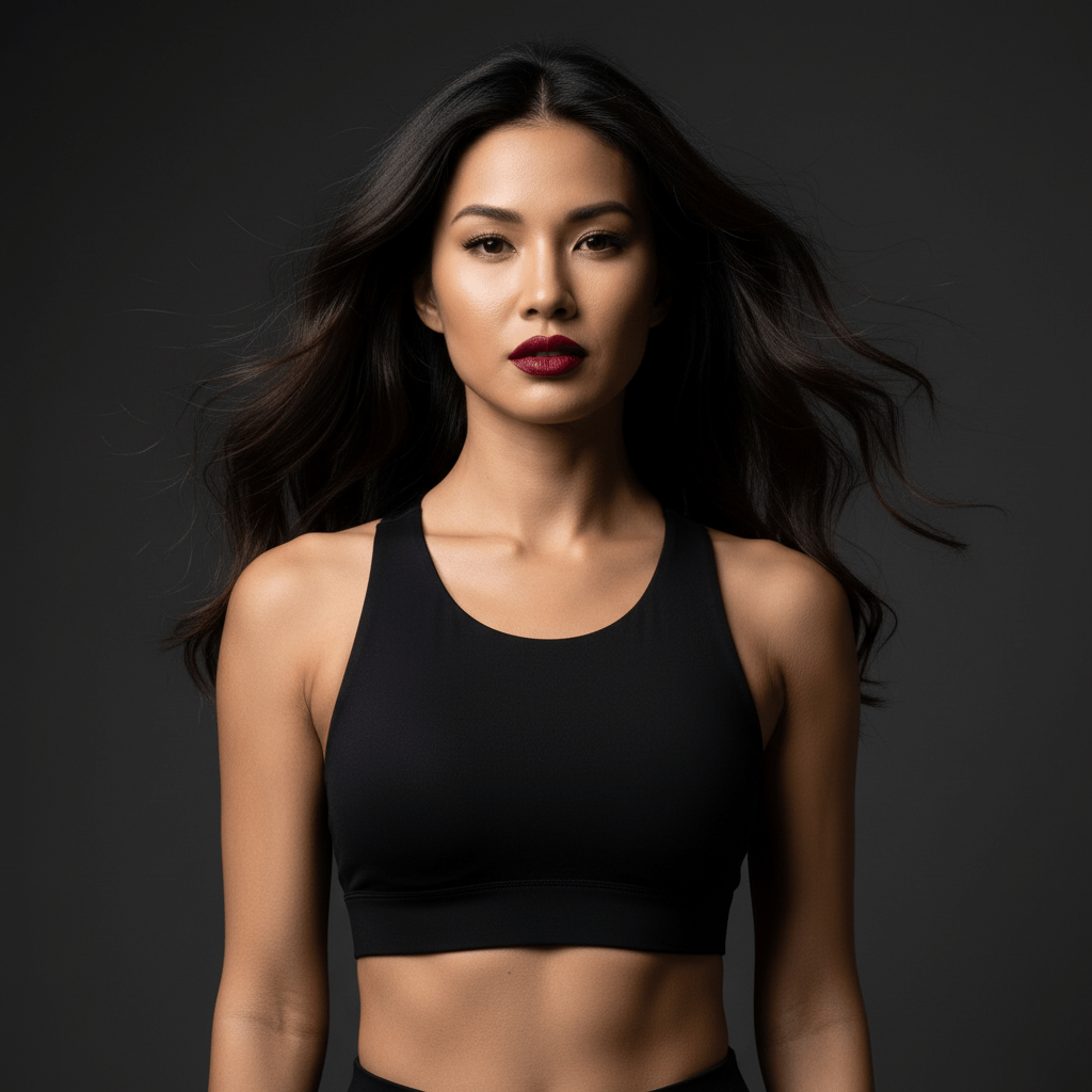 Brassiere sport femme antichoc haut entraînement polyvalence universelle