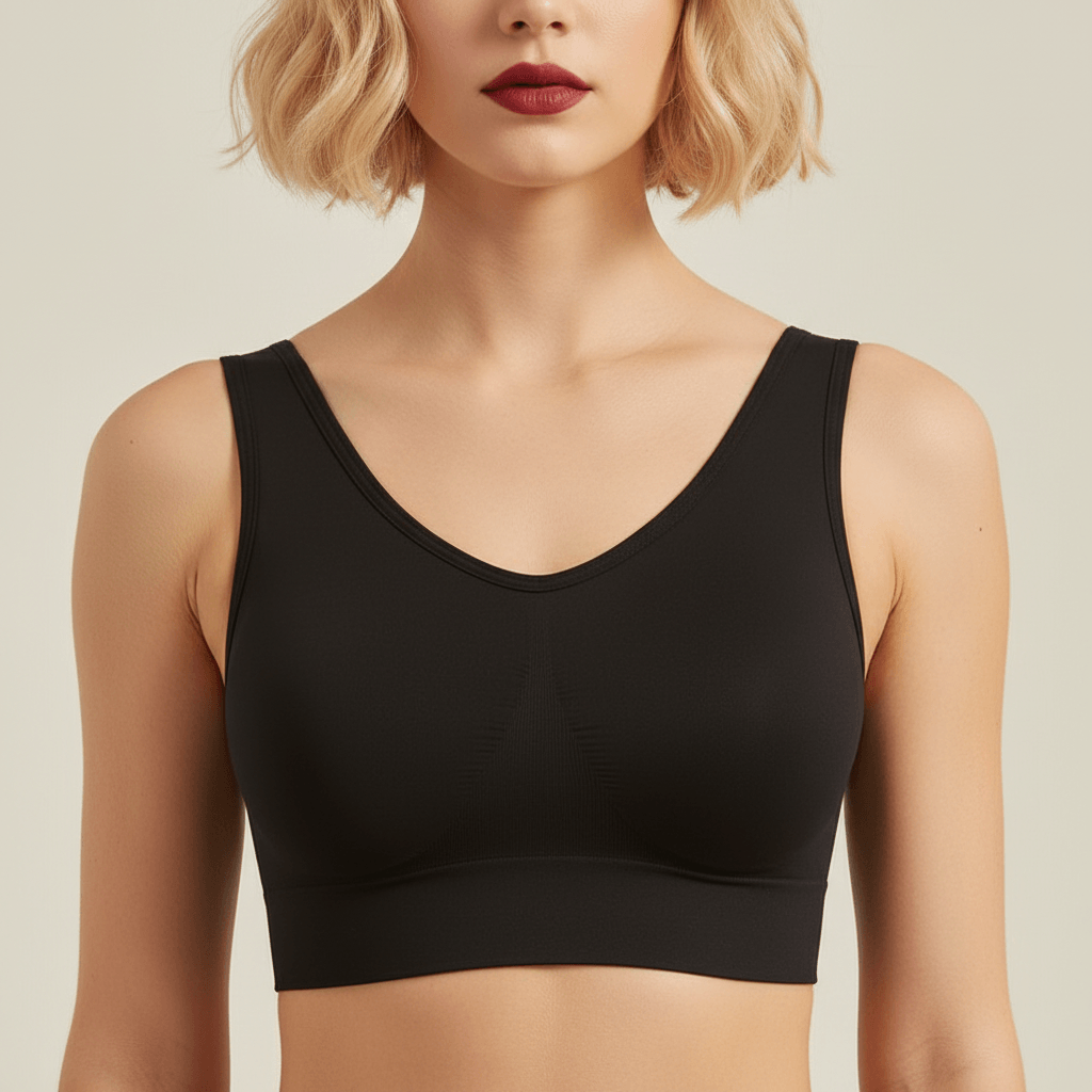 Brassière sport grande taille sans couture