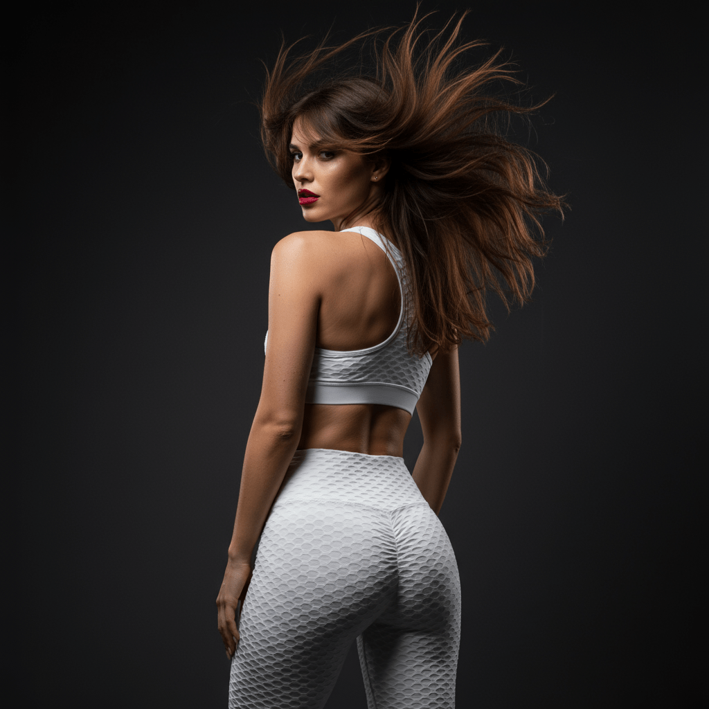 Ceinture haute gainante legging anti cellulite effet ventre plat taille marquée