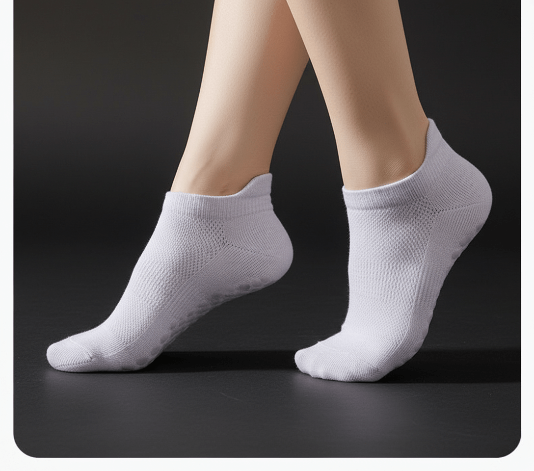 Chaussettes yoga antidérapantes pack mon sanctuaire semelles grip