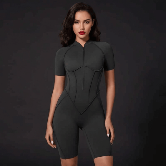 Combinaison sport femme push-up effet gainant