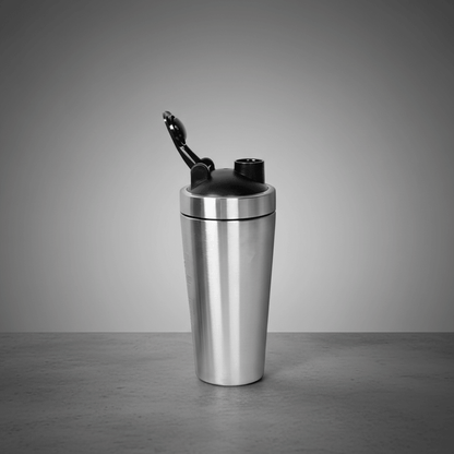 Construction robuste shaker inoxydable silver résistance chocs quotidiens
