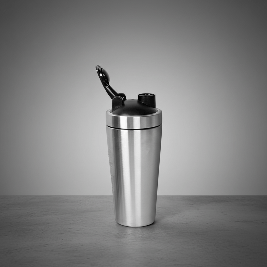 Construction robuste shaker inoxydable silver résistance chocs quotidiens