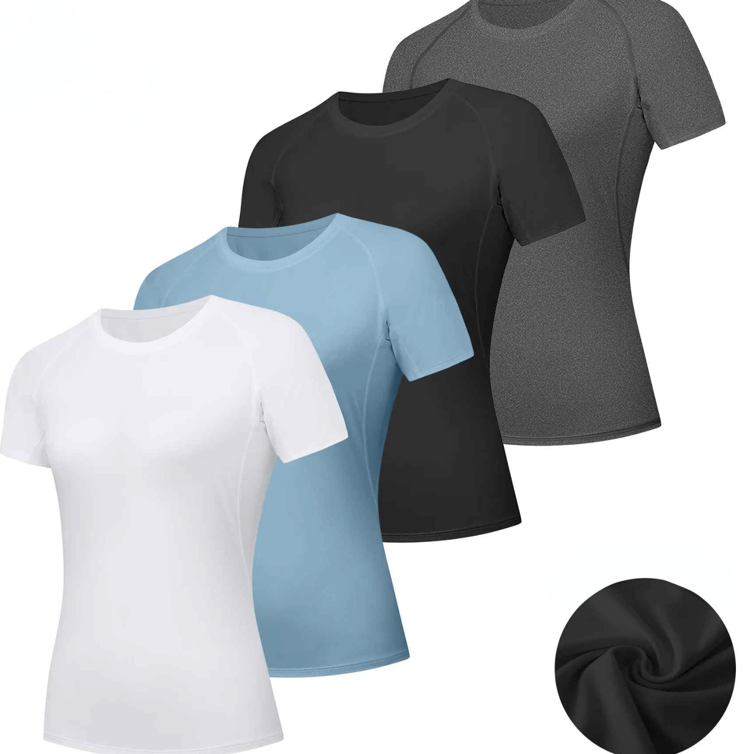 Coupe ajustée t shirt de compression ajustement anatomique parfait