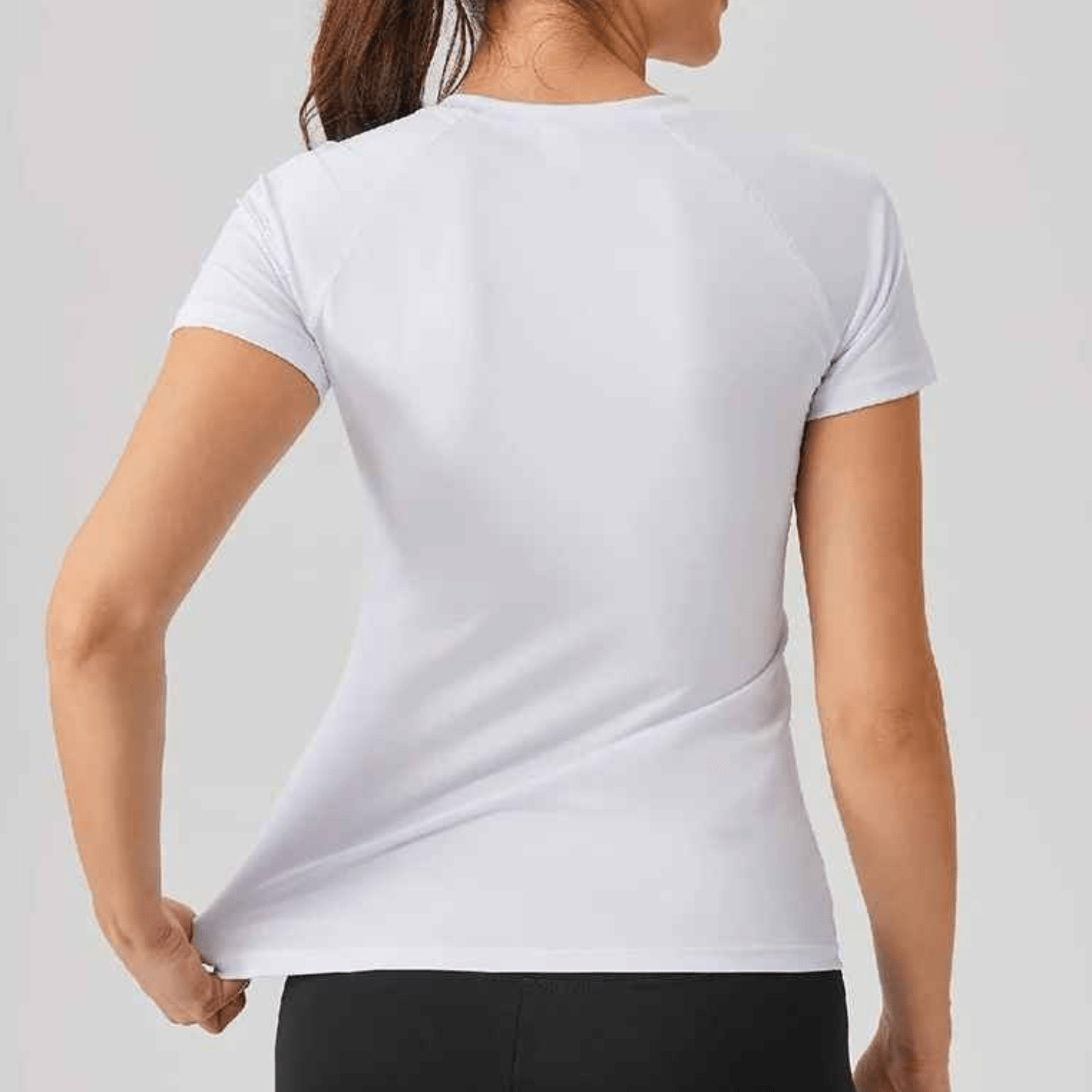 Coupe ergonomique t shirt compression anatomique ajustement
