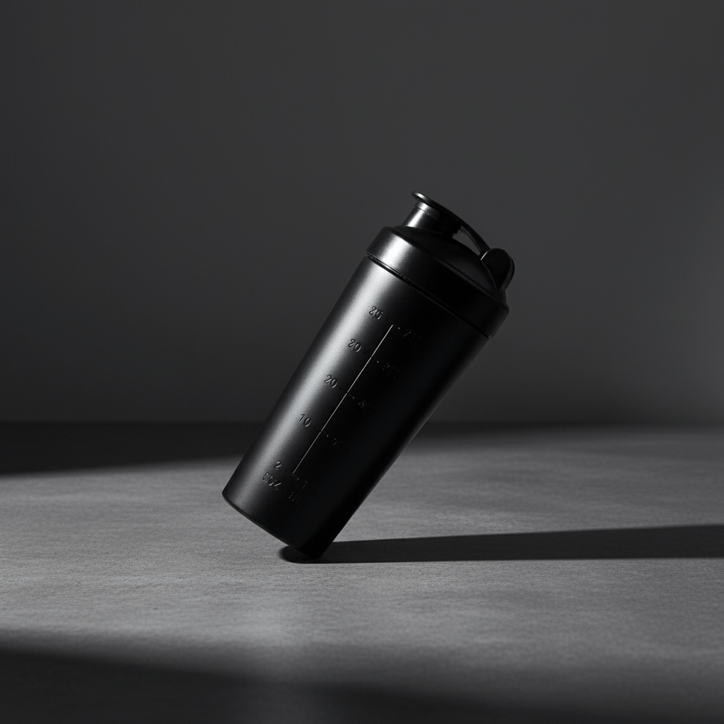 Couvercle shaker inoxydable noir - Shaker anti-fuite système étanchéité triple protection vis renforcée