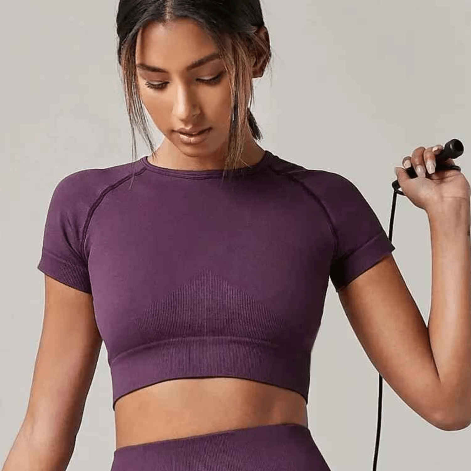 Crop top sensation seconde peau oubli total vêtement