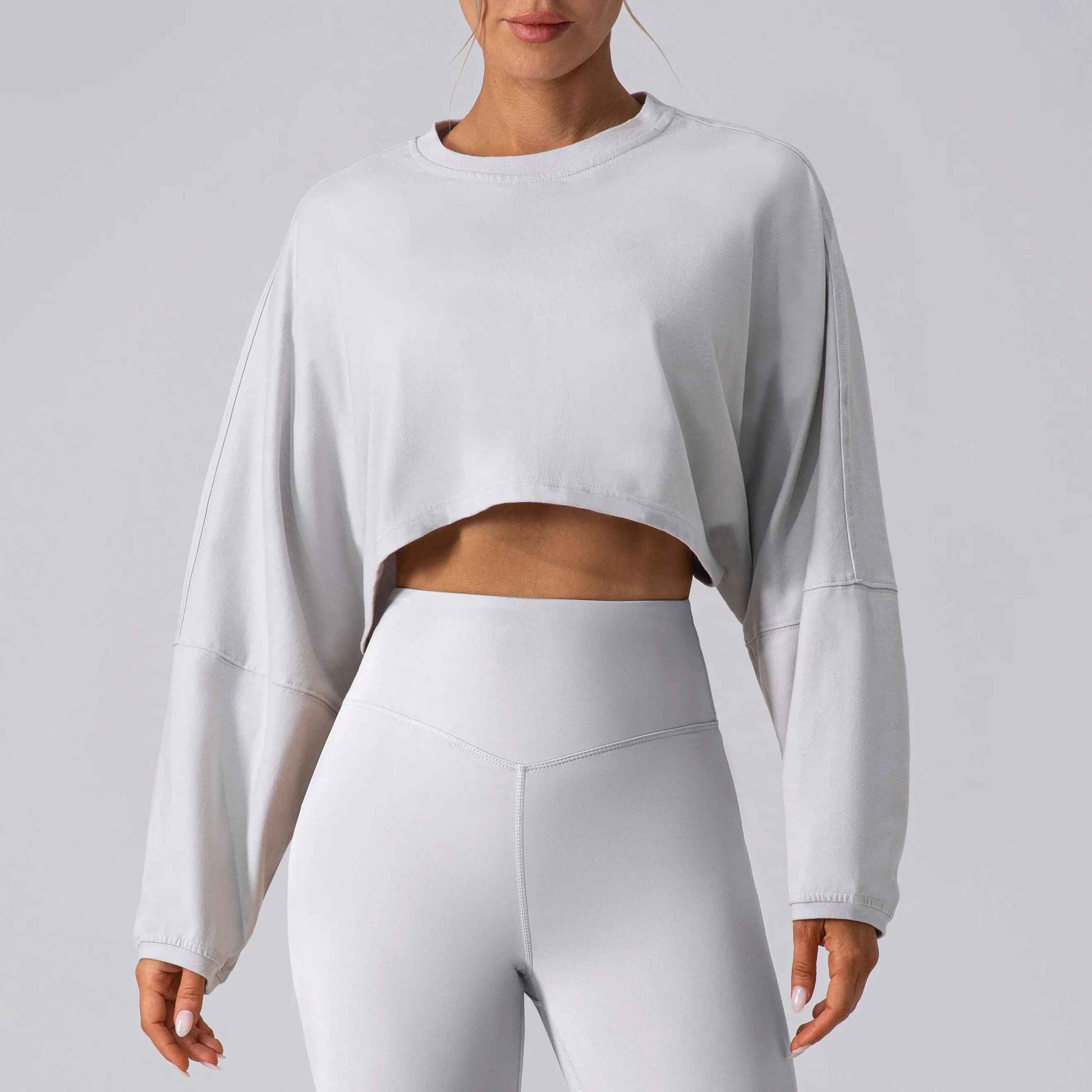 Crop top sport femme tailles S M L, haut court ajustement parfait confort