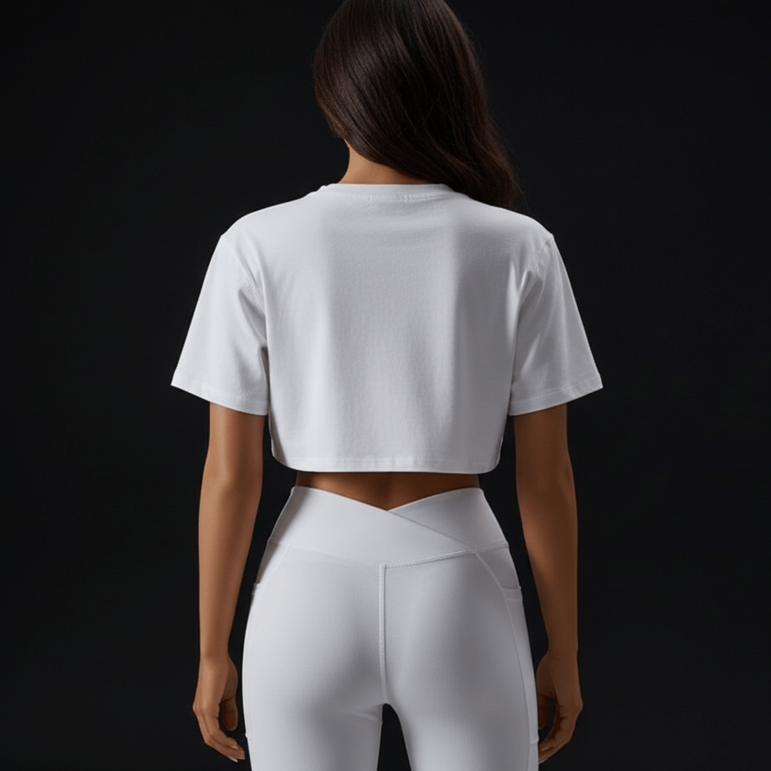 Détail t-shirt boxy tombé fluide naturel longueur courte parfaite