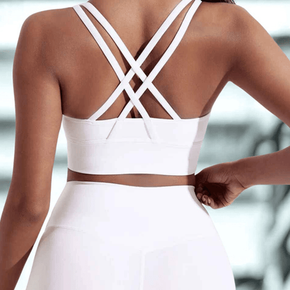 Durabilité brassiere sport dos croisé résistance usure