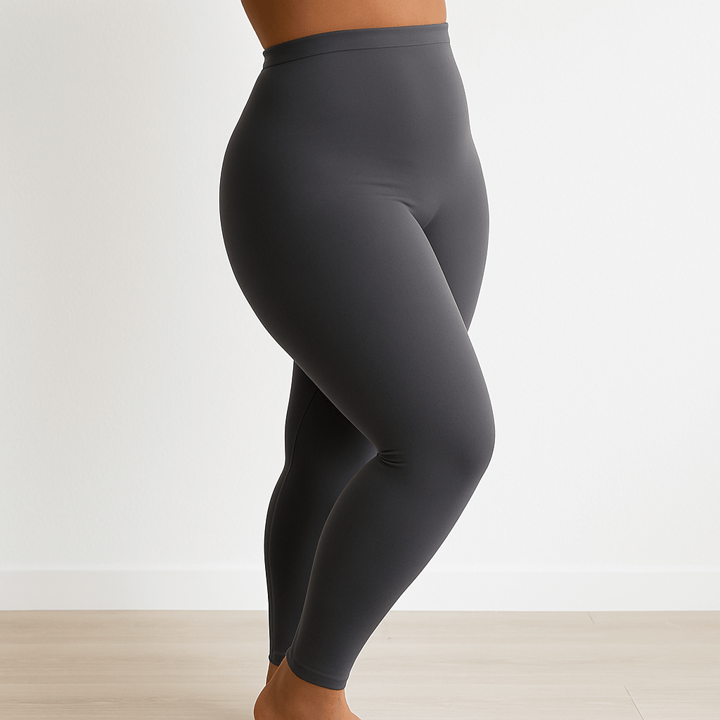 Effet amincissant immédiat des leggings basic affinant silhouette et sculptant courbes harmonieusement