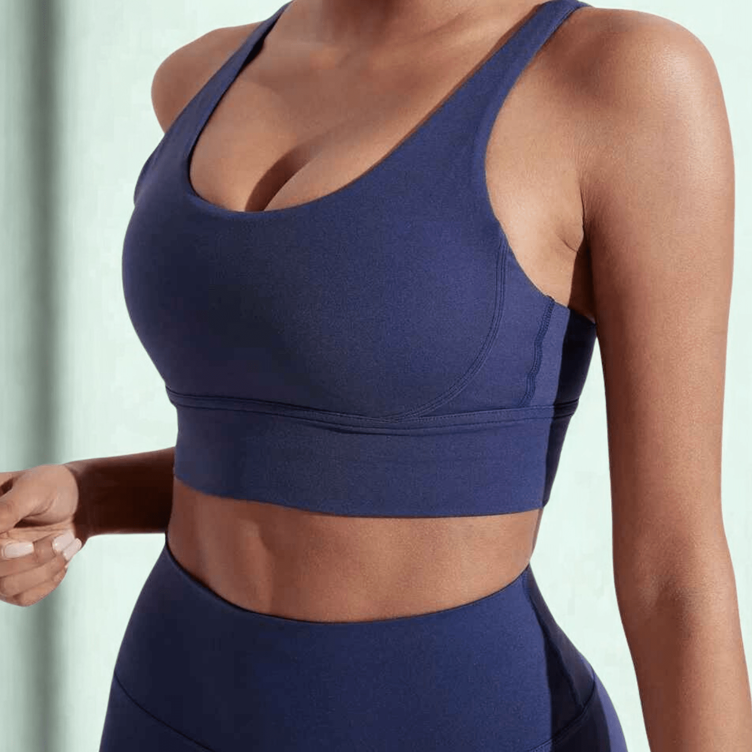 Entraînement cardio brassiere sport respirant évacuation humidité