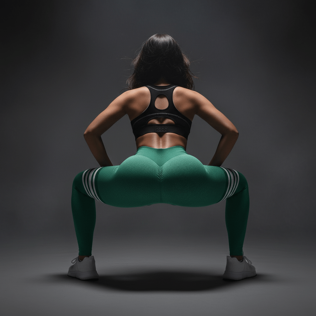 Femme yoga legging sport rayures flexibilite mouvement confort postures