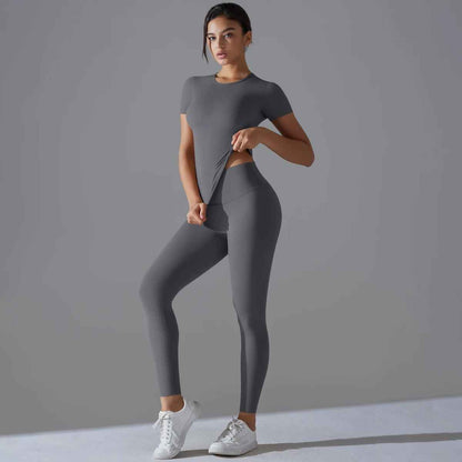 Finition anti UV yoga ensemble protection solaire