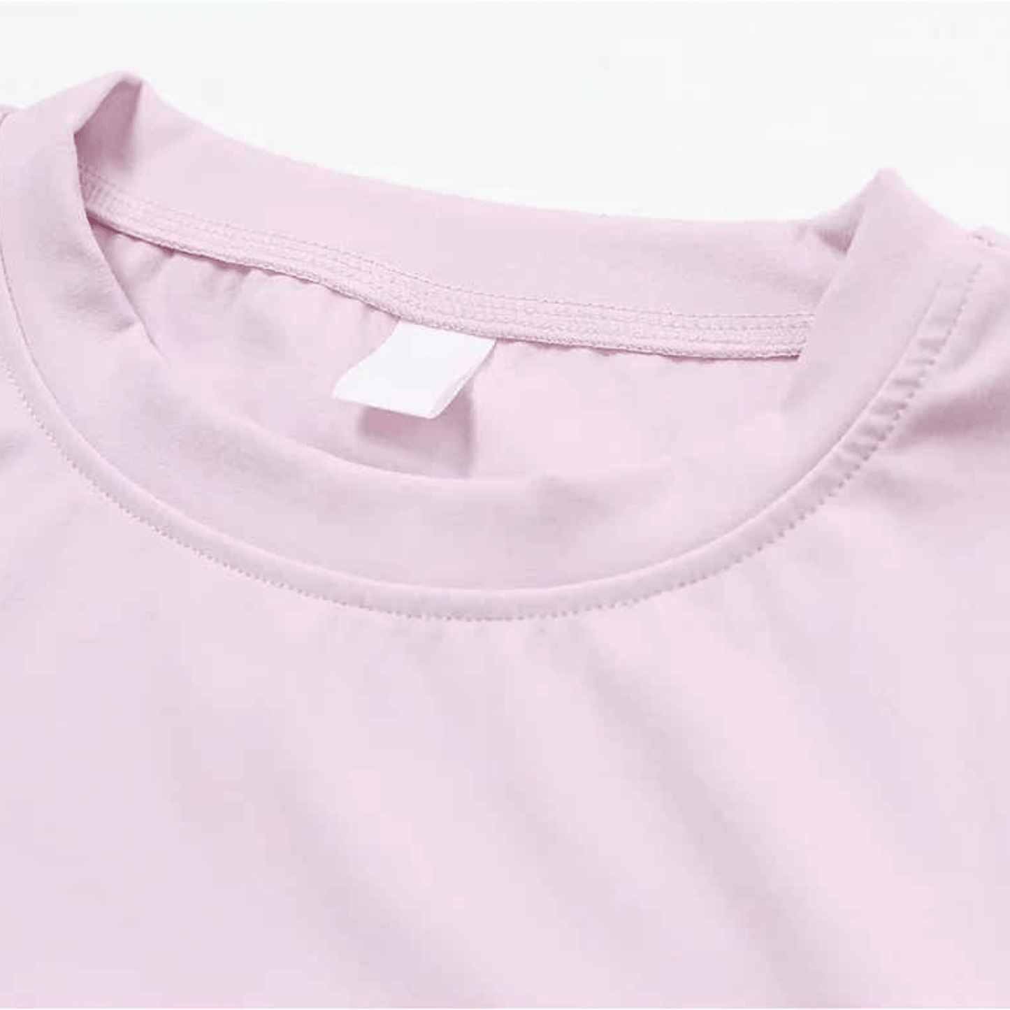 Finitions t shirt femme premium coutures plates confort