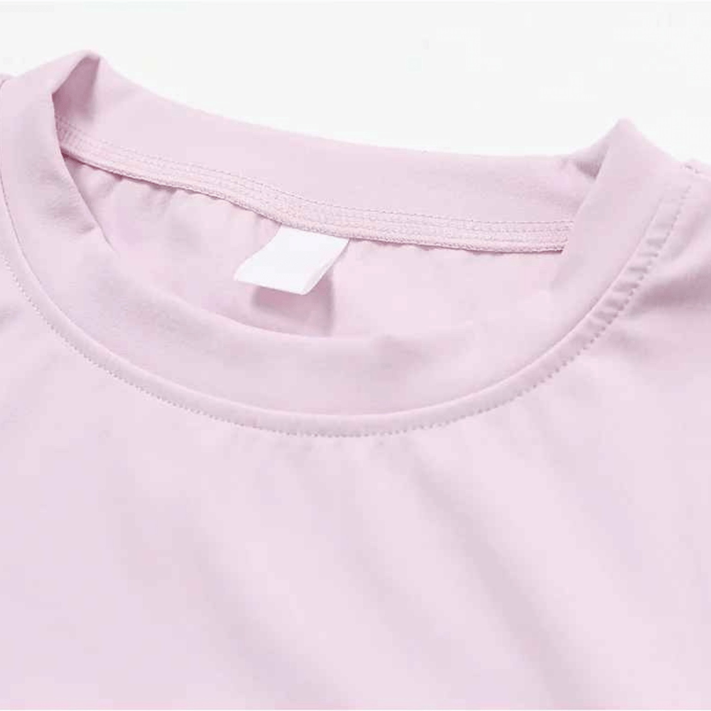 Finitions t shirt femme premium coutures plates confort