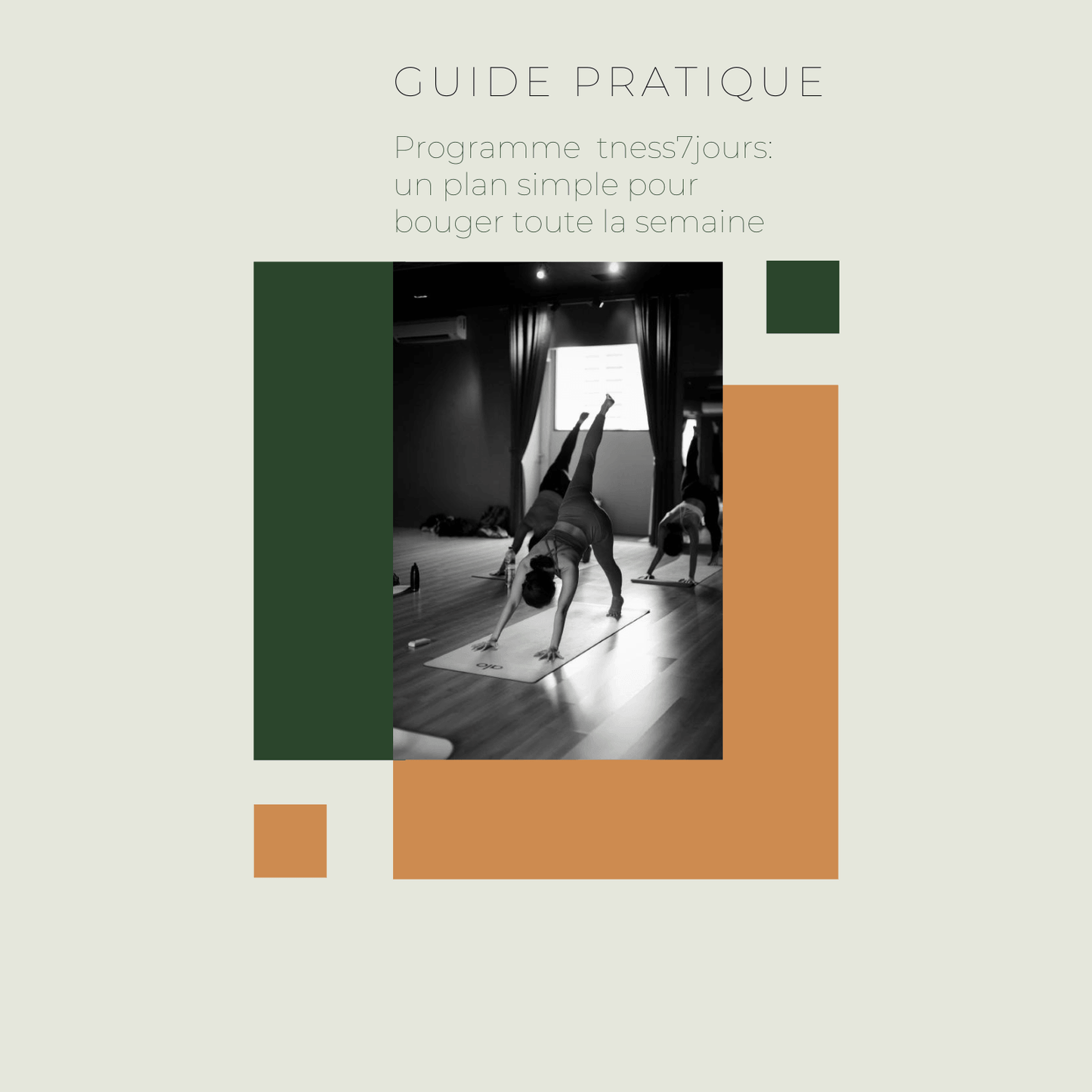 Guide Fitness 7 Jours PDF couverture programme entraînement pack seconde peau