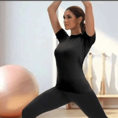 Légèreté incomparable t shirt de compression liberté mouvement