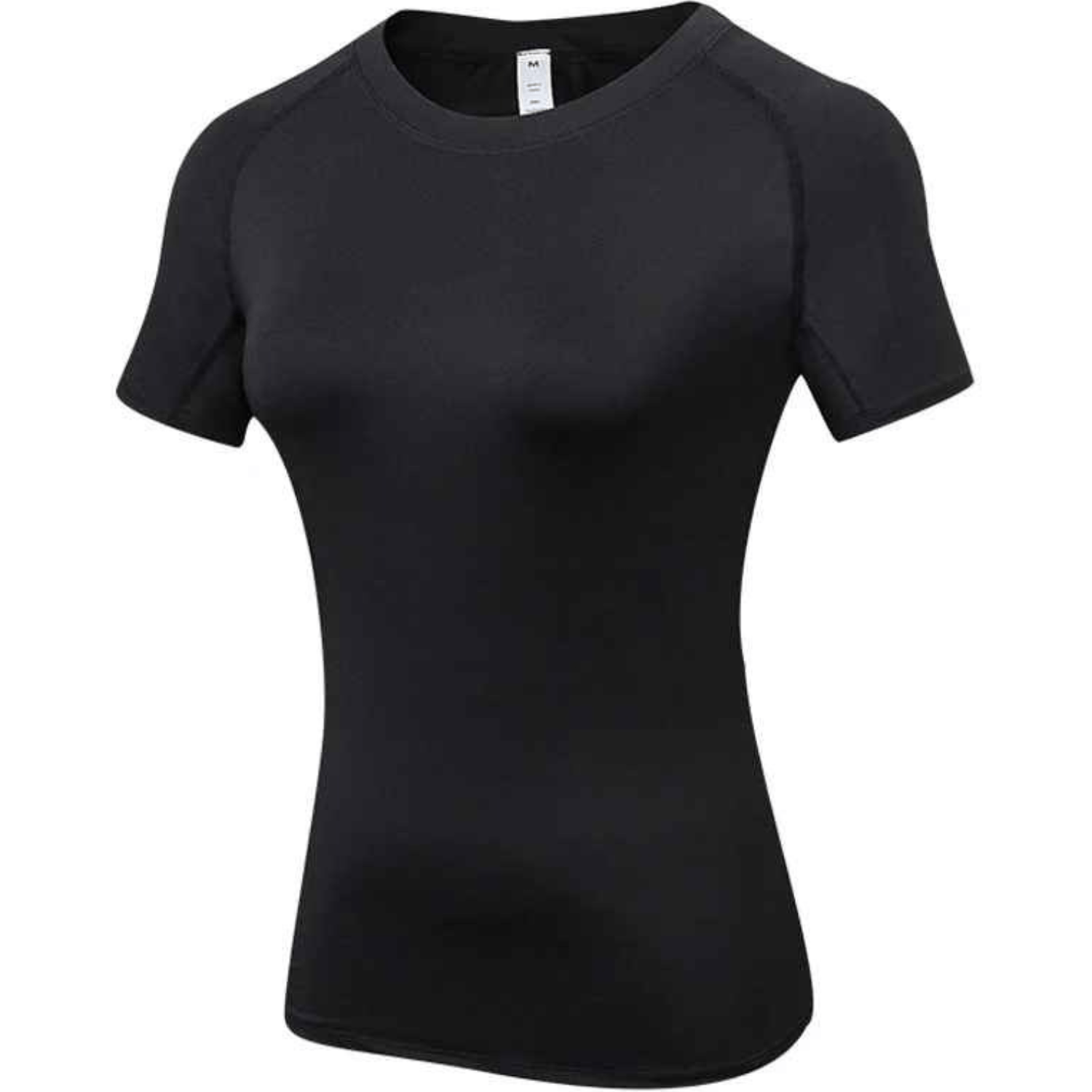 Label composition t shirt compression 90% polyester élasthanne