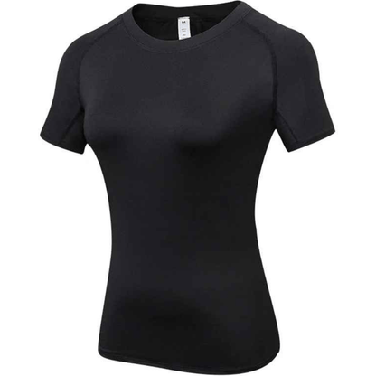 Label composition t shirt compression 90% polyester élasthanne