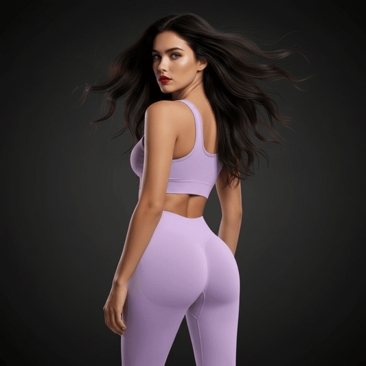 Legging de yoga souple et confortable, coupe taille basse et effet scrunch pour une liberté de mouvement totale