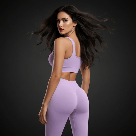 Legging de yoga souple et confortable, coupe taille basse et effet scrunch pour une liberté de mouvement totale