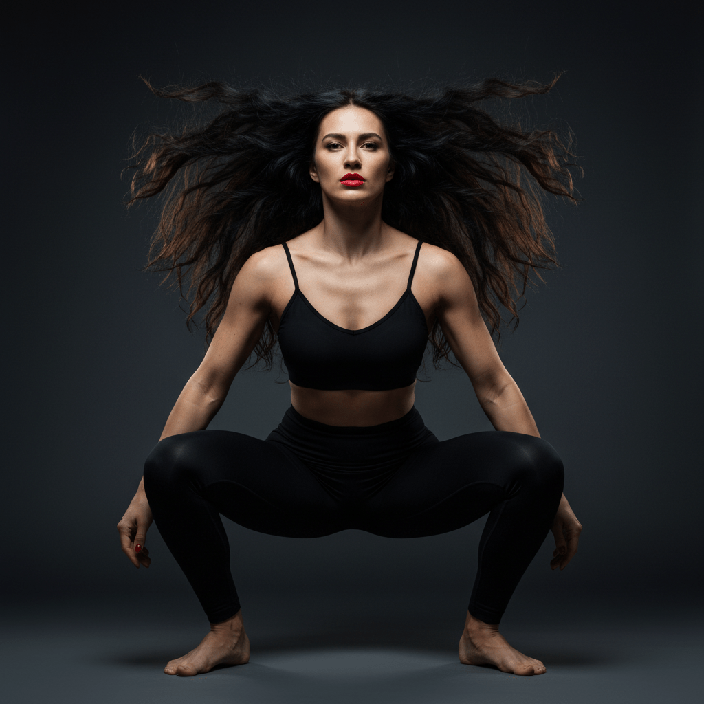 Legging fitness femme - Legging sport taille haute qui affine et soutient