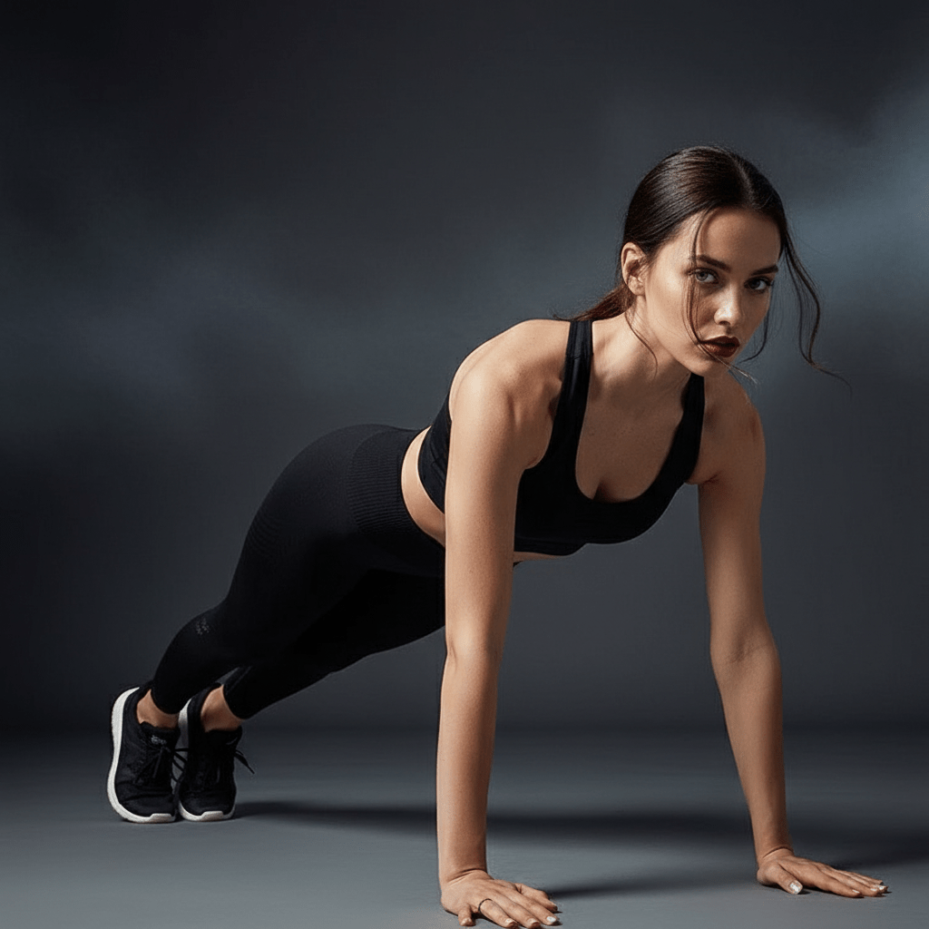 Legging noir femme salle fitness musculation maintien optimal performance