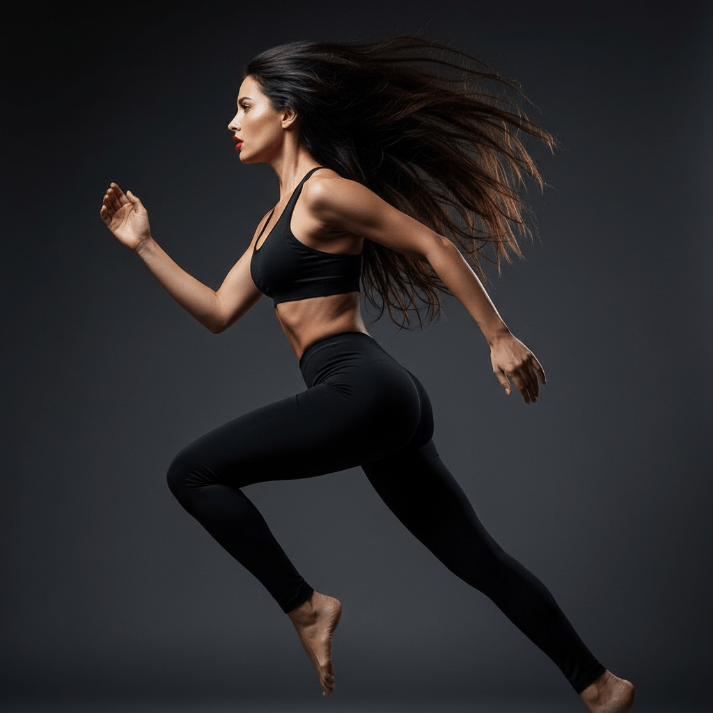 Legging running anti-transpiration femme - Mise en valeur de la silhouette et liberté de mouvement