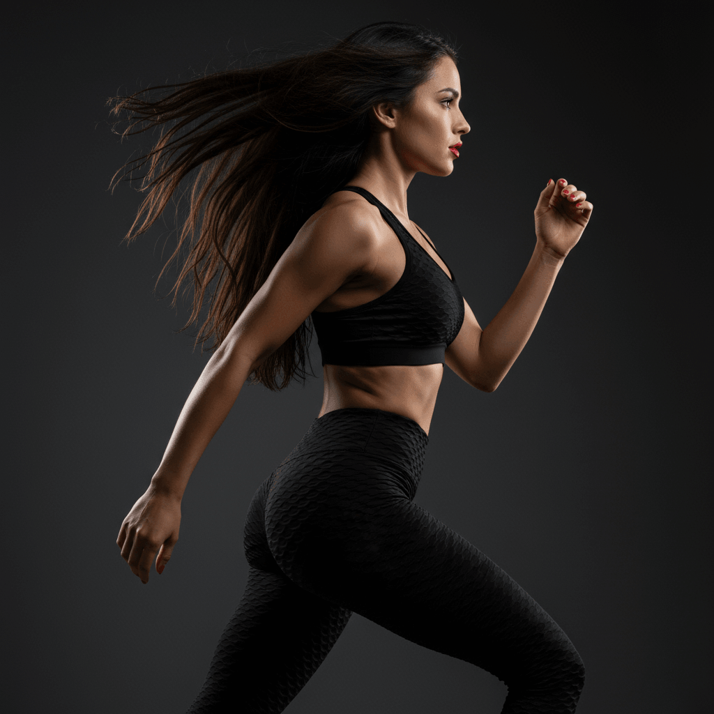 Legging sport anti cellulite push up naturel silhouette sculptée 