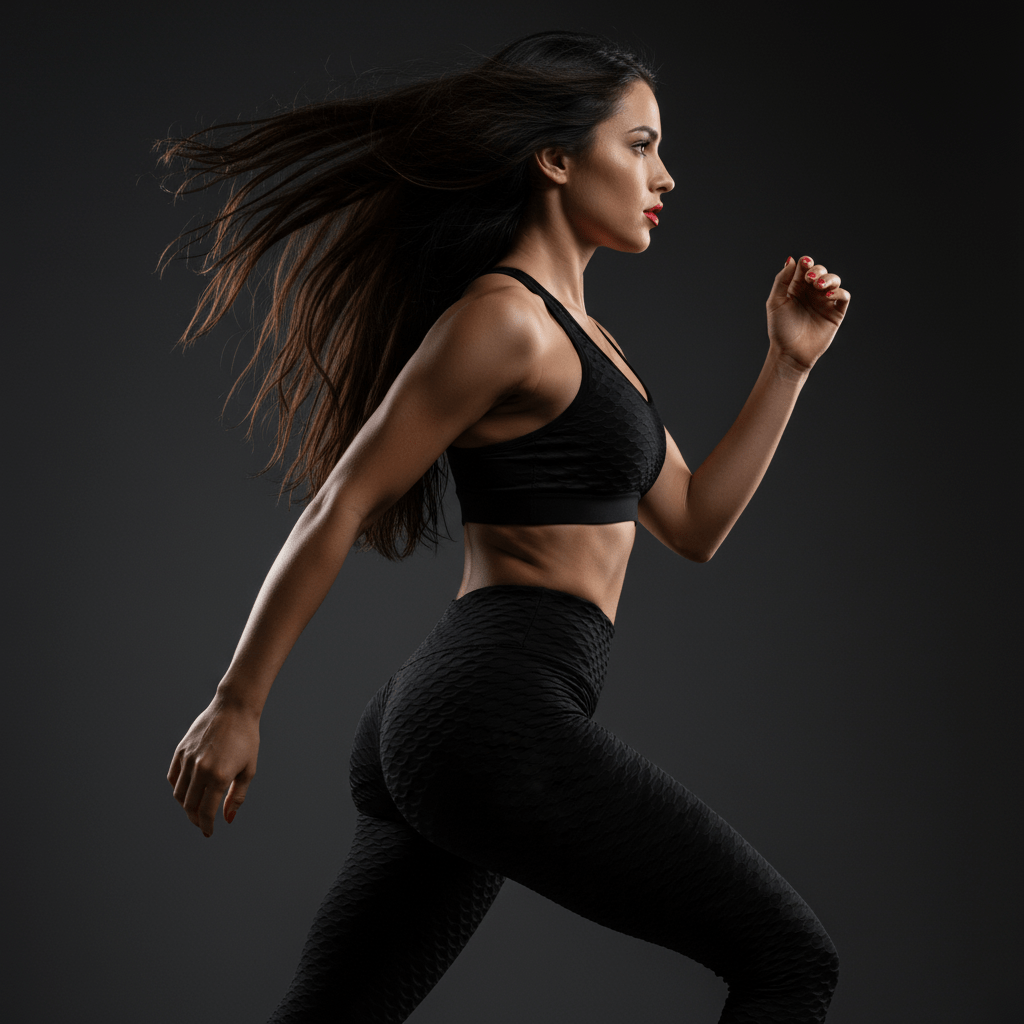 Legging sport anti cellulite push up naturel silhouette sculptée 