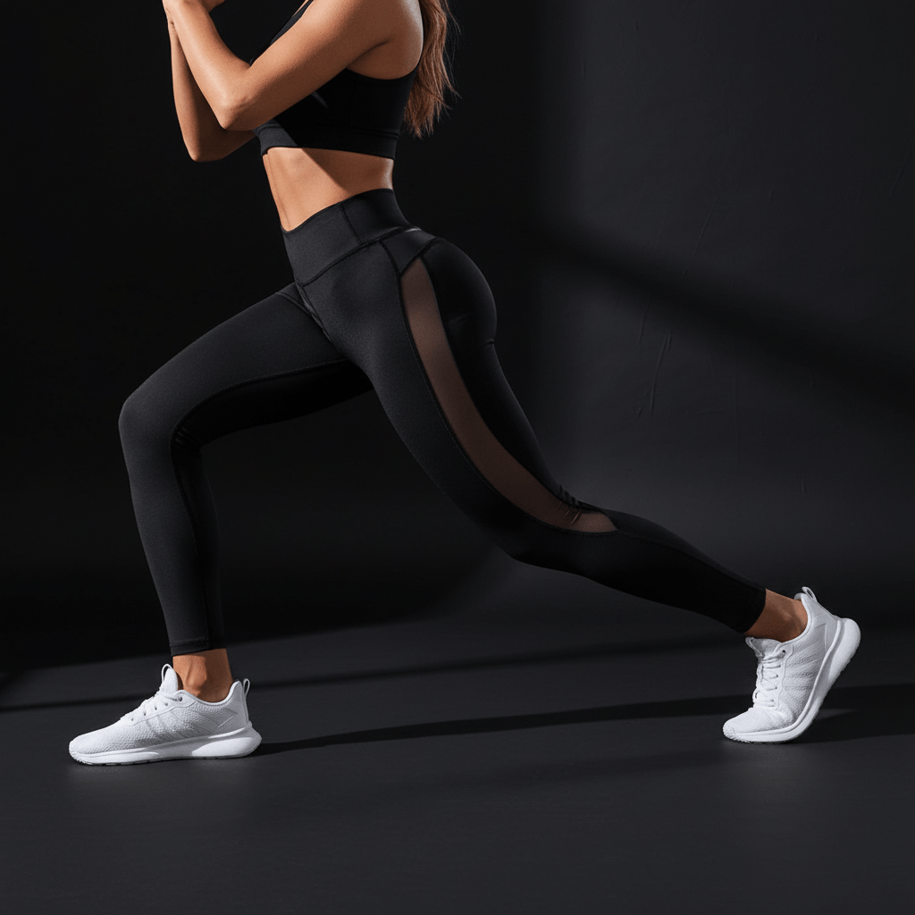 Leggings femme noir push-up naturel galbe fessiers technologie textile