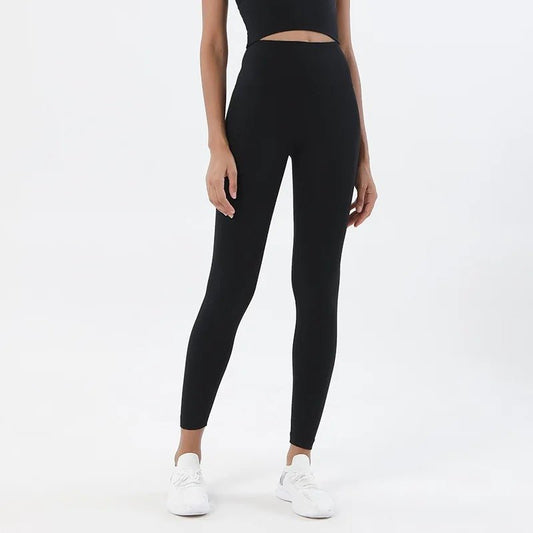 Look athleisure avec legging sport femme Positiflow noir, parfait pour le quotidien et les activités décontractées