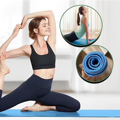 Méditation allongée tapis pour gym AluZen isolation sol froid carrelage