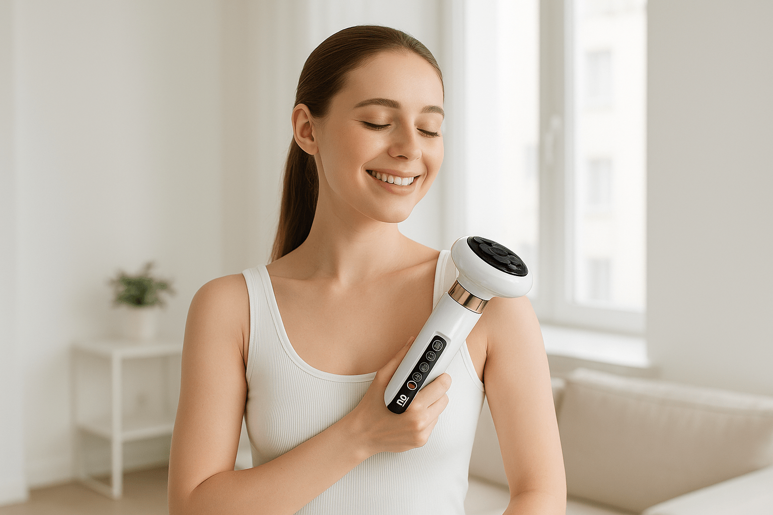 Masseur anti-cellulite portable pour drainage lymphatique maison