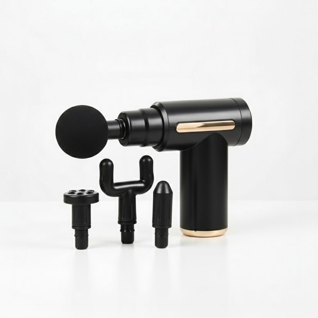 Meilleur pistolet de massage sport 2025 silencieux 45dB avec batterie 6 heures autonomie et finition métal premium