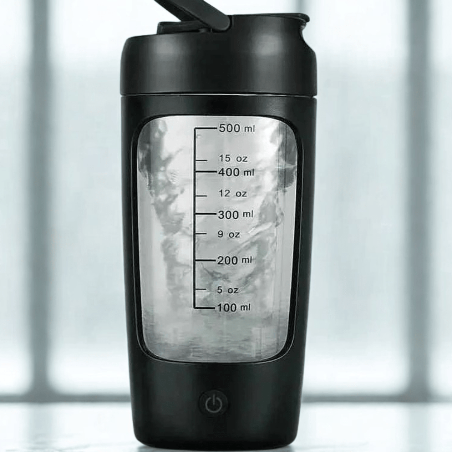 Nettoyage automatique du shaker  électrique tourbillon d’eau chaude  détache les résidus