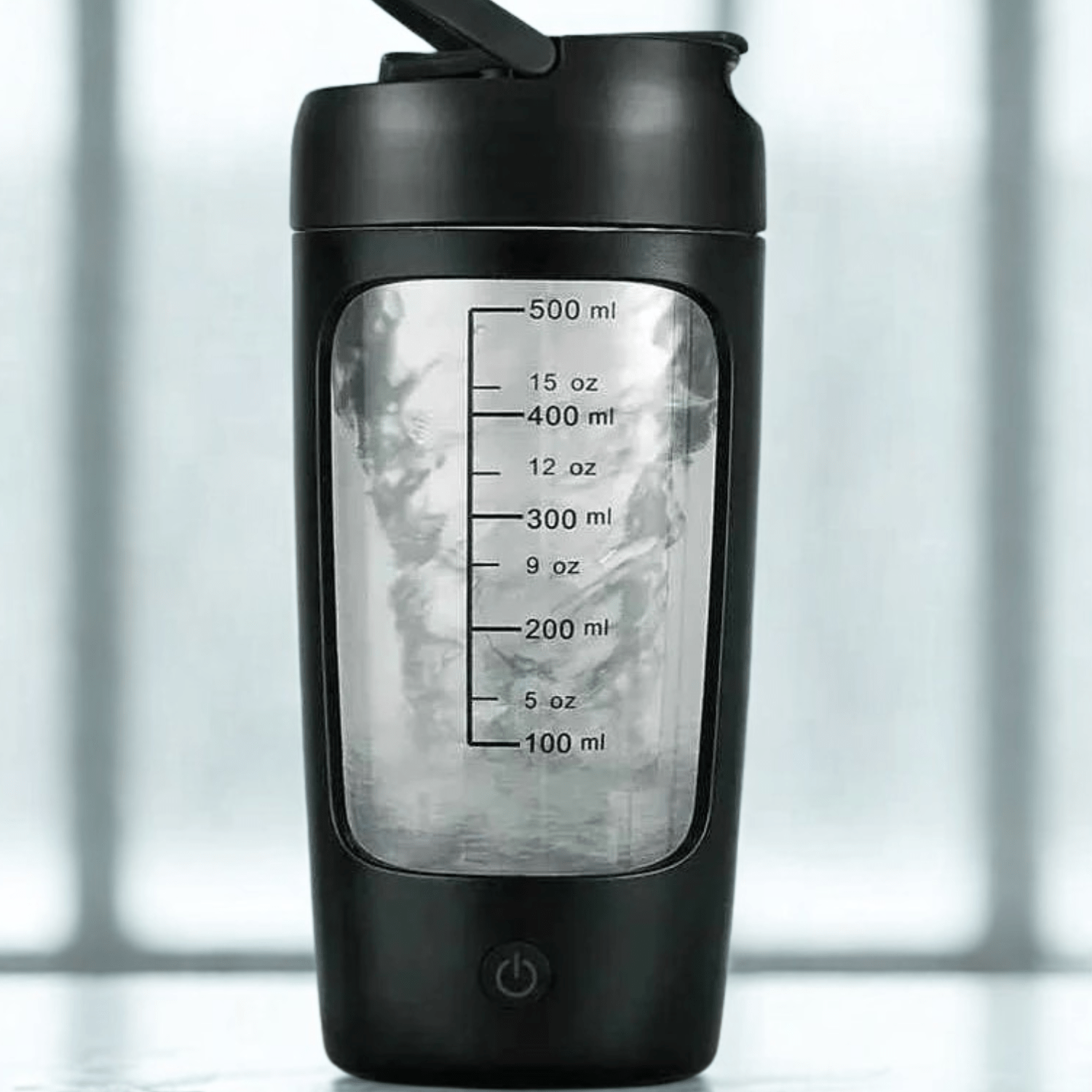 Nettoyage automatique du shaker  électrique tourbillon d’eau chaude  détache les résidus