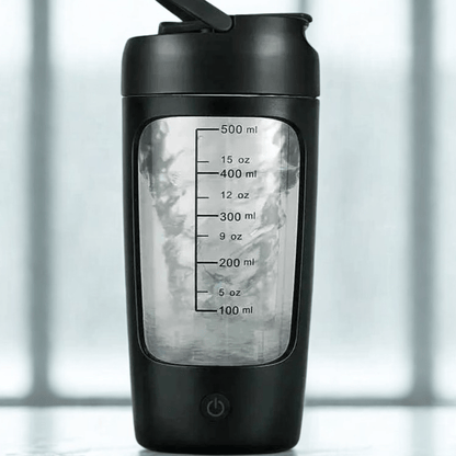 Nettoyage automatique du shaker  électrique tourbillon d’eau chaude  détache les résidus