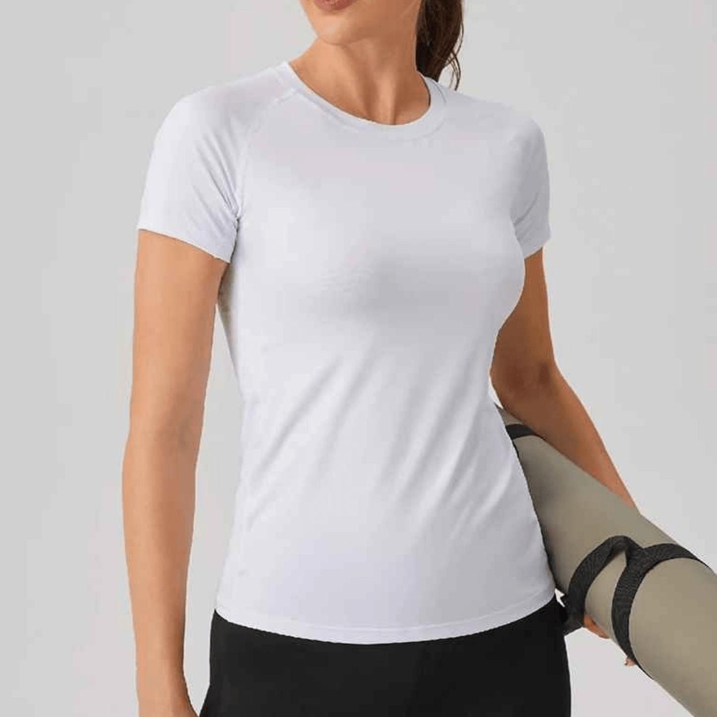 Protection UV intégrée t shirt compression sécurité solaire