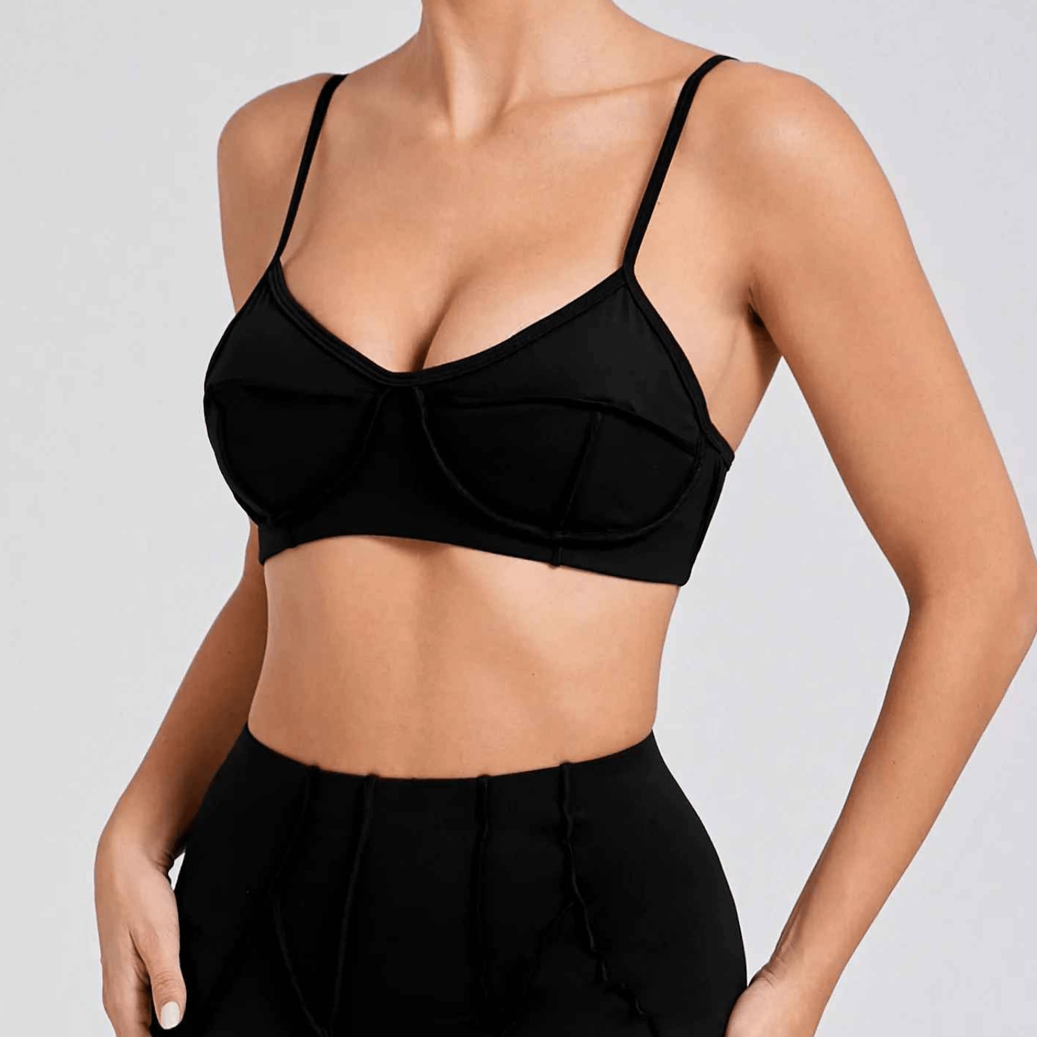 Running course soutien gorge sport froissé sexy confort optimal mouvement libre