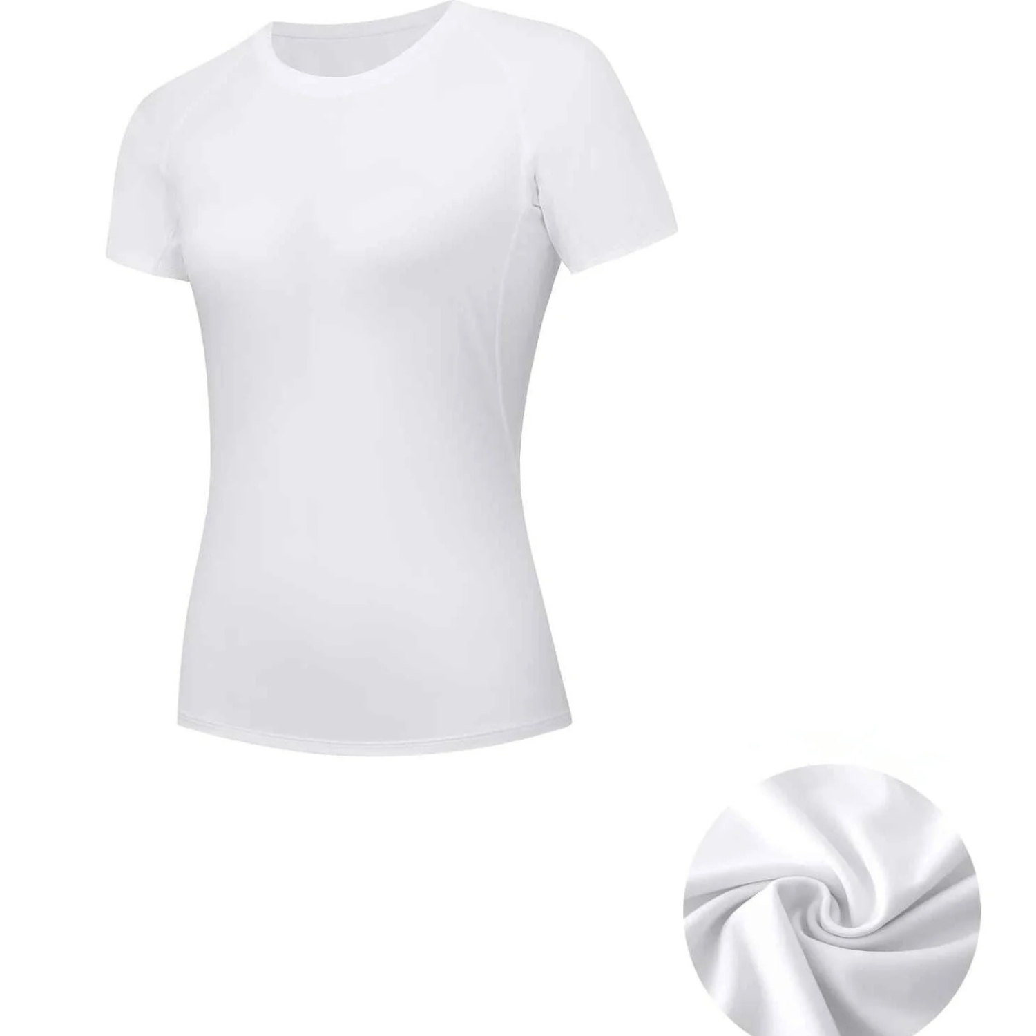 Séance yoga t shirt de compression ajustement souplesse