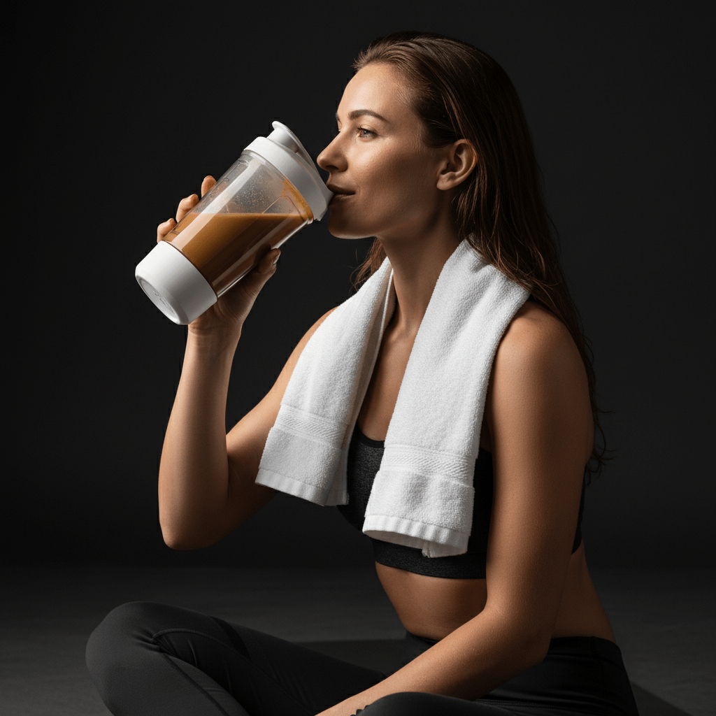 Shaker protéine automatique préparation smoothies fruits frais polyvalence