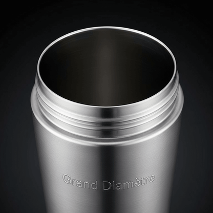 Gobelet shaker en acier inoxydable à grand diamètre, sans couvercle, prêt à contenir des boissons nutritives pour le Shaker Protéine.