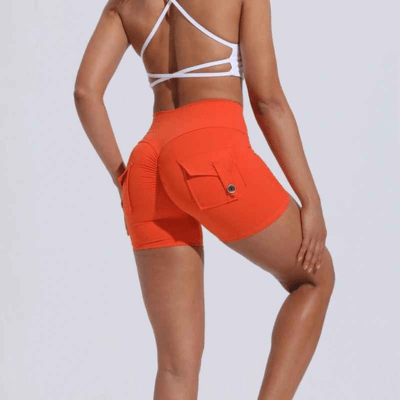 Short cargo femme sport lifestyle, élégance sportive et bien-être au quotidien