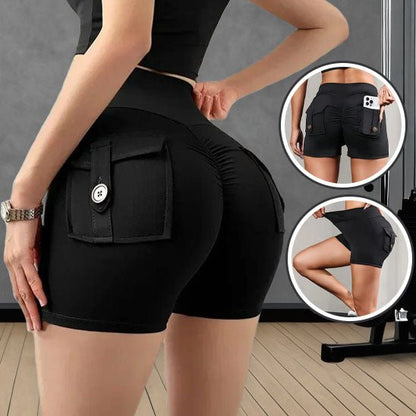 Short extensible sport femme en mouvement, liberté totale pour le bien-être physique