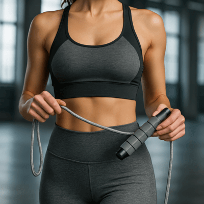 Corde a Sauter Réglable 2.8m - Fitness & Perte de Poids