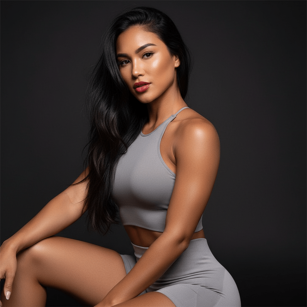 Sports yoga bra seamless avec leggings anti-cellulite et t-shirt sport POSITIFLOW