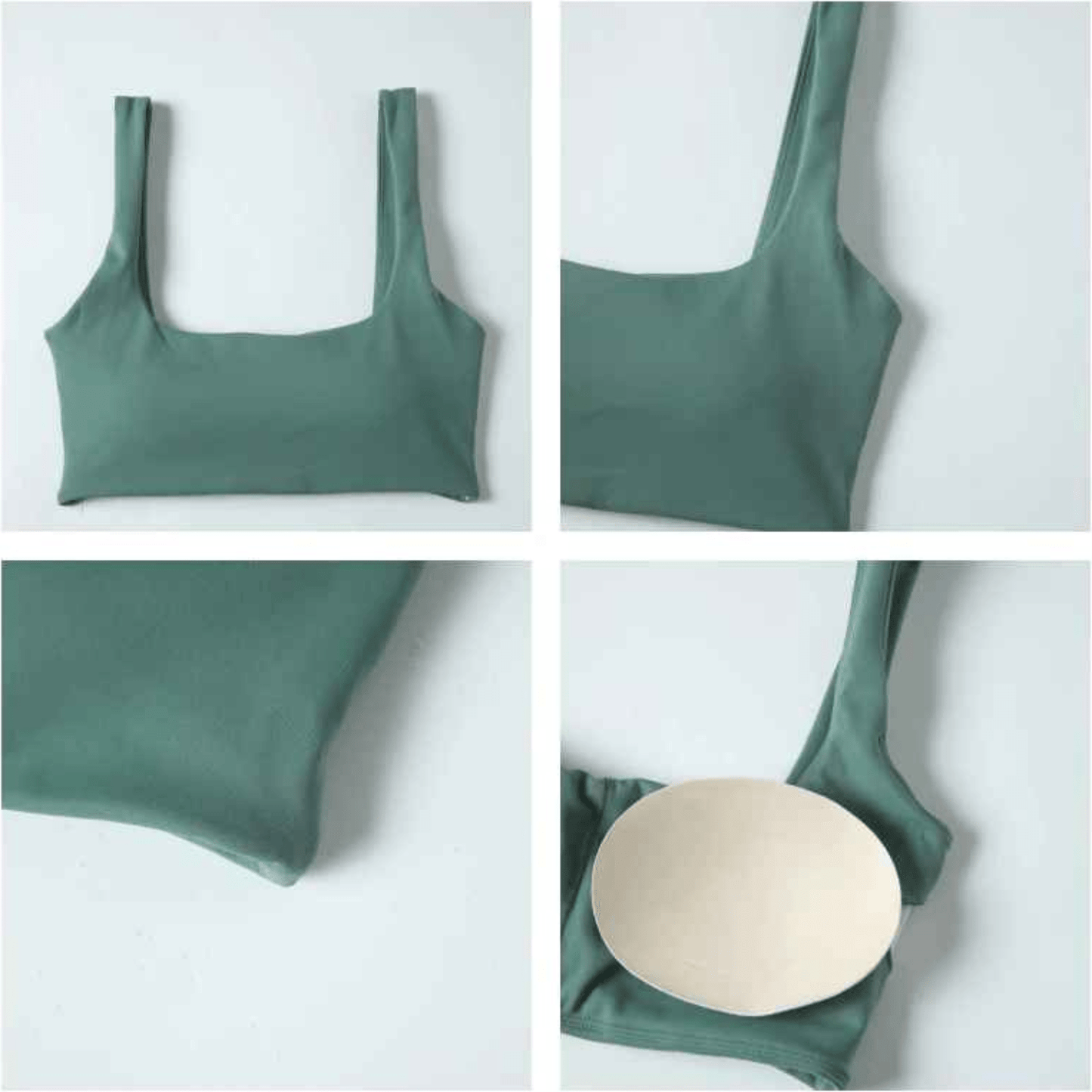 Structure multicouche brassière sport femme protection zones sensibles